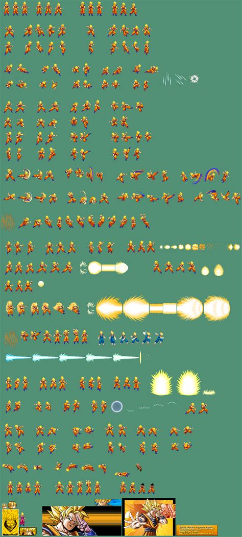 I don't think anyone has ripped dbz: Dbz Background Sprite - Gambarku