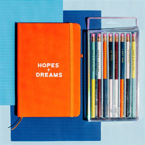 Hopes Dreams Personalised Notebook Ice Personalised Ts