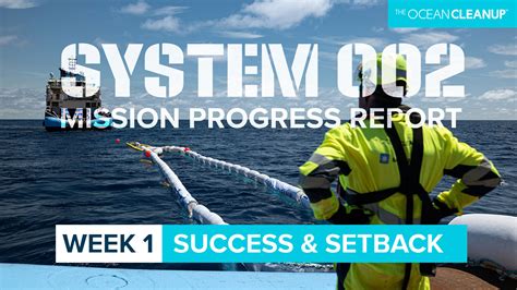System 002 Milestones The Ocean Cleanup