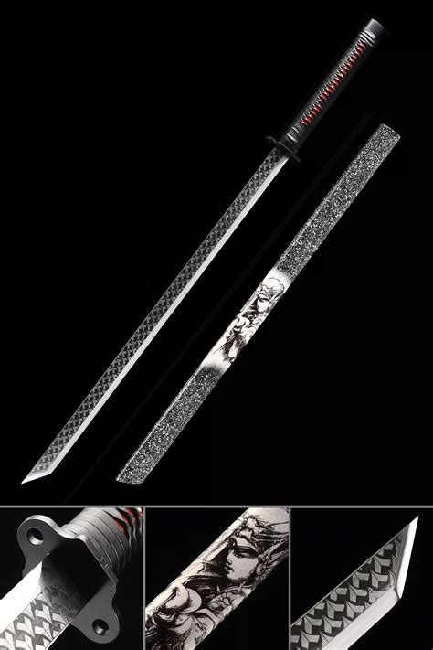Straight Sword Handmade Ninjato Straight Japanese Sword High