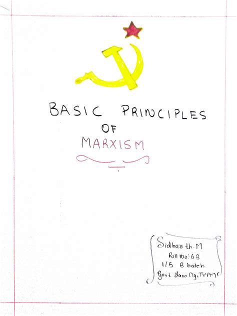 Basic Principles Of Marxism Pdf