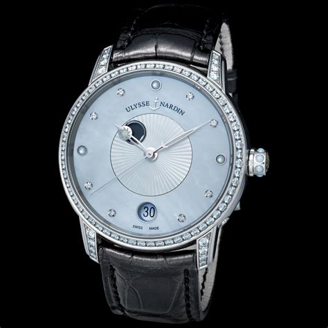 Bid Now Ulysse Nardin Charming And Sophisticated Classico Lady Luna