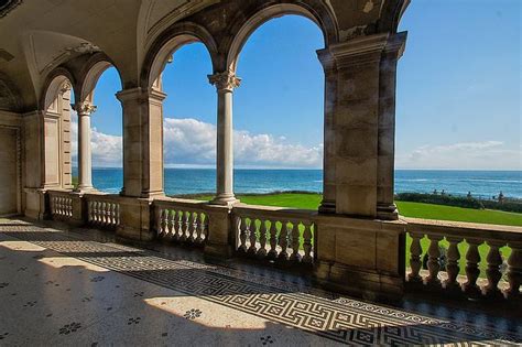 324 newport ri the breakers view from 2nd floor loggia [307] rhode island mansions the