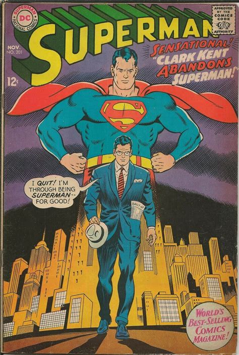 Superman 201 Original Vintage 1967 Dc Comics Comic Books Silver