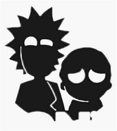 Free 220 Rick And Morty Svg Black And White Svg Png Eps Dxf File