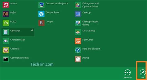 How To Pin Apps In Windows 8 Techtin