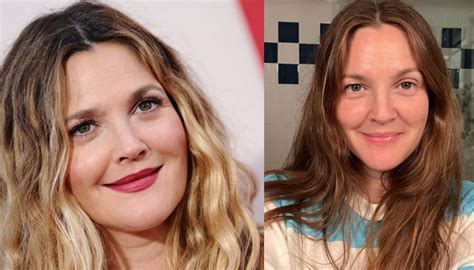drew barrymore goes makeup free to celebrate 47th birthday pic