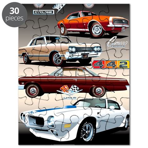 1960s Muscle Cars Puzzle By Admincp72236023