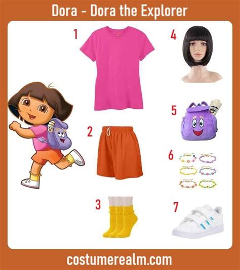 Dora The Explorer Costume Male