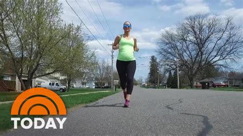 Meet The Mom To Be Whos Running Throughout Her Pregnancy Today Youtube