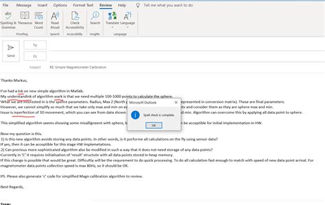 In Outlook 365 Spell Check Does Not Work Microsoft Community