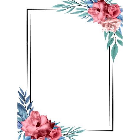 Floral Wedding Invites Vector Hd Png Images Pink Soft Floral Wedding