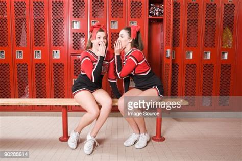 Cheerleaders Gossiping In Locker Room Photo Getty Images