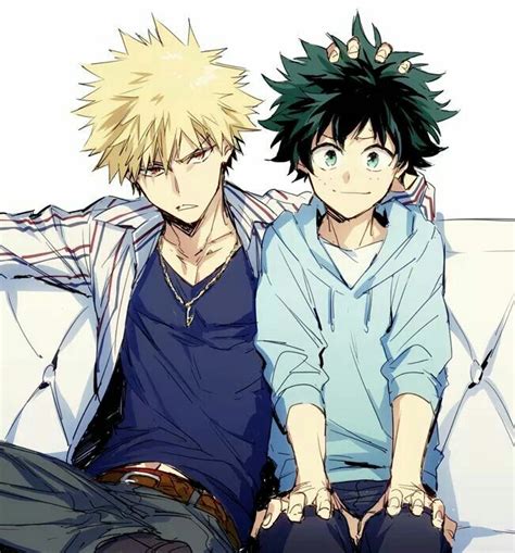 Katsuki Bakugou X Izuku Midoriya Katsudeku Bakudeku Bnha Mha Images