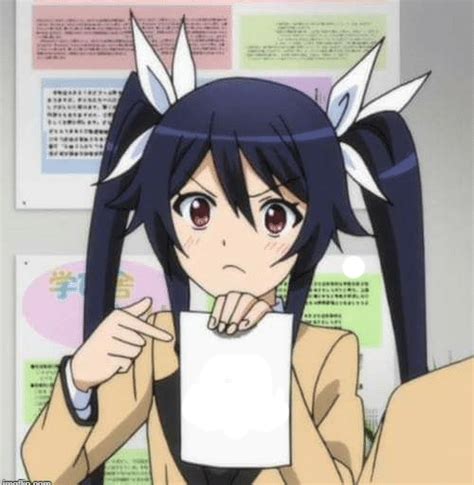 Anime Girl Paper Memes Imgflip