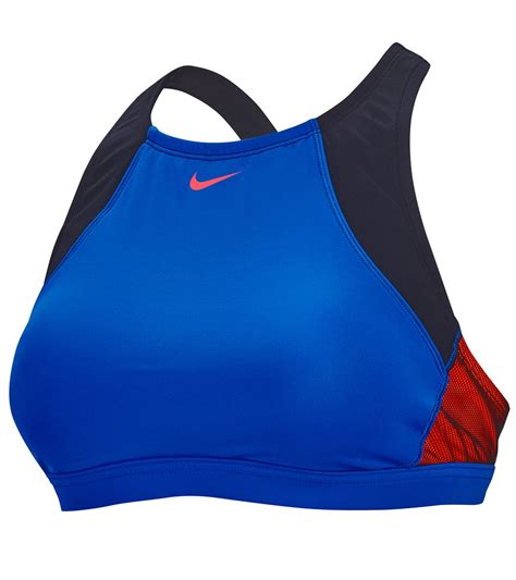 Nike Women S Color Surge Crossback Sport Bra Bikini Top At Free Shipping