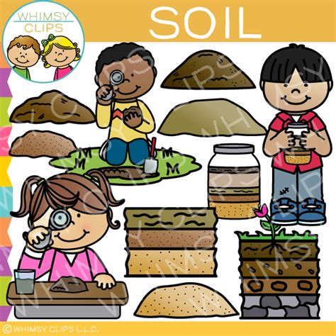 Soil Clip Art Images And Illustrations Whimsy Clips