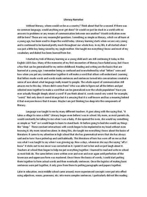 Research Paper What Is A Literacy Essay