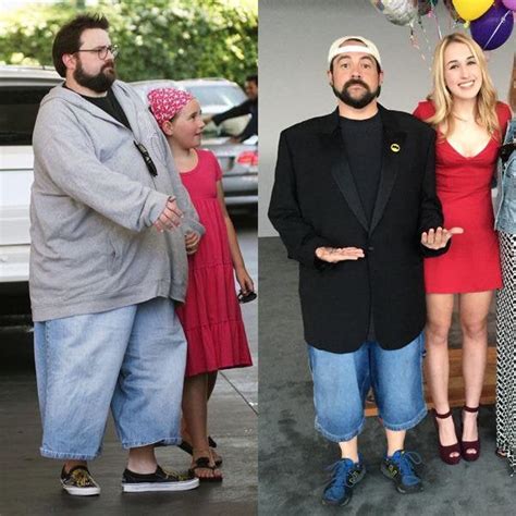 Kevin Smith Dropped 85 Pounds And Tweeted This Picture Of Himself With His Daughter From 2008