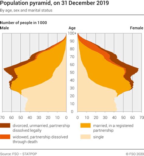 population pyramid by age sex and marital status on 31 december 2019 2019 diagram