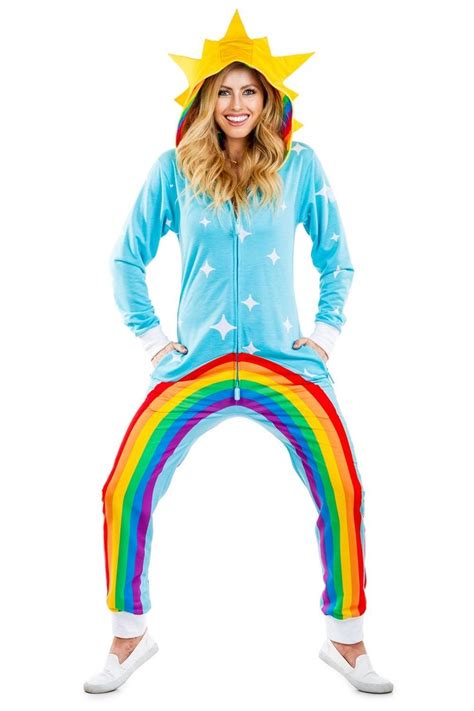 Chasing Rainbows Costume Womens Halloween Outfits Tipsy Elves
