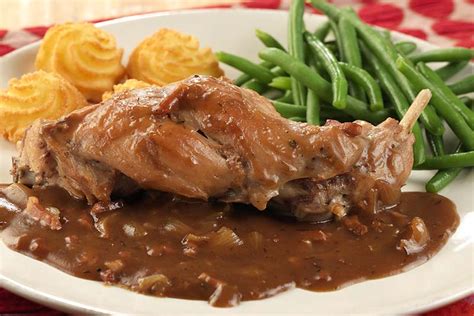 Lapin à la bière brune façon liégeoise