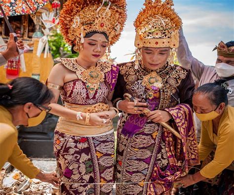 Balinese Wedding Ceremony Bali Hindu Marriage System Culture