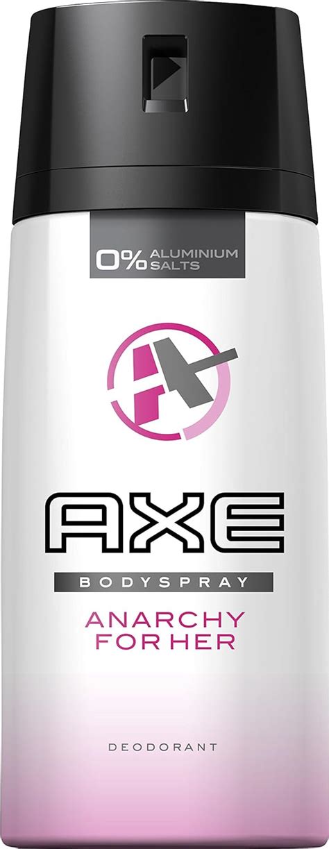 axe deospray anarchy for her ohne aluminium 3er pack 3 x 150 ml amazon de beauty