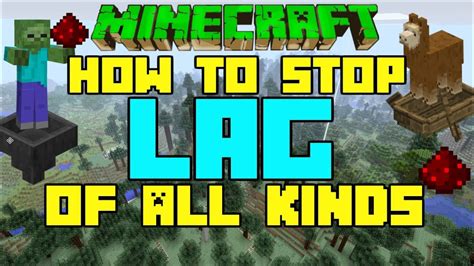 I was building a mob zoo and my bats got out and they fly around and annoy me. Minecraft How To GET RID OF LAG! In Depth Tutorial Xbox ...