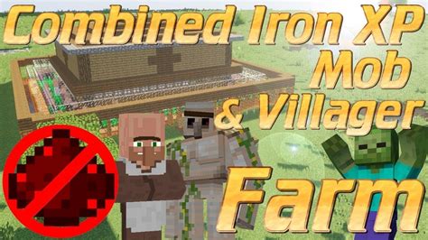 Todays episode in my minecraft farm tutorial series is an awesome xp farm that will collect a wide variety of mobs. Minecraft: How to make an Iron Farm In Minecraft ...