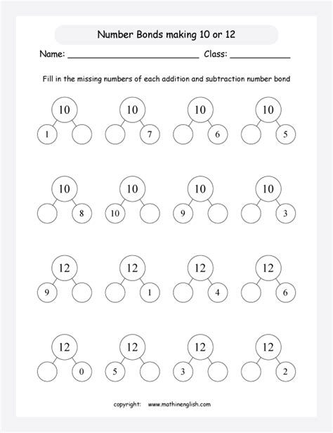 Printable Primary Math Worksheet For Math Grades 1 To 6 Based On The Singapore Math Curriculum