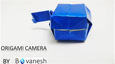 How To Make Origami Camera Youtube