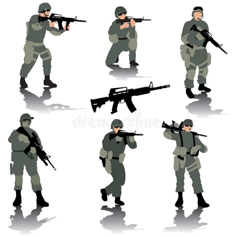Soldiers Stock Illustrations 12455 Soldiers Stock Illustrations