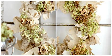 Covering plants with burlap can also protect plants from winter burn, a damaging condition caused by a combination of winter sunlight and depleted soil moisture. Burlap, canvas and hydrangeas....A Fall Wreath | Hydrangea ...