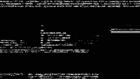 Select from premium glitch background of the highest quality. White Noise On Black Glitch Stock Footage Video (100% ...