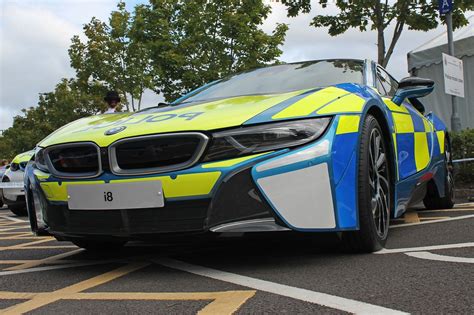 A Police Bmw I8 Promotional Vehicle The Petrolelectric Hy Flickr
