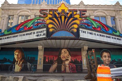 Historic State Theatre On Hennepin Serves As The Backdrop For A