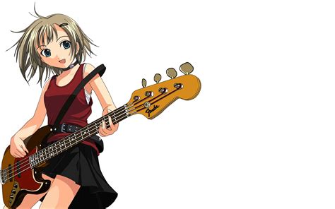 Fond Décran Anime Fille Guitare La Musique Amusement 2560x1600