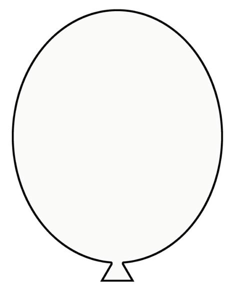Balloon Clipart Outline And Other Clipart Images On Cliparts Pub™