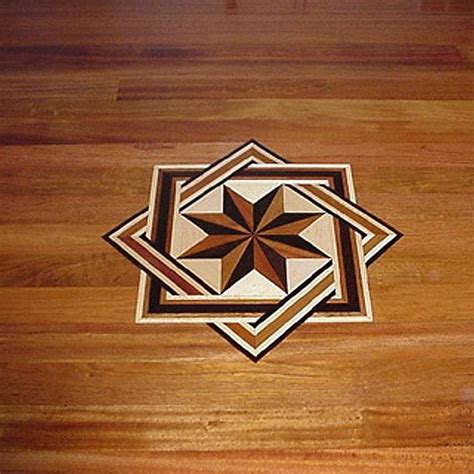 Wood Floor Medallions Sand A Floor