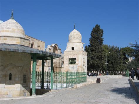 Sebil Qaitbay Brunnen Auf Dem Tempelberg In Jerusalem Bilder Fotos