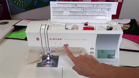 Singer Quantum Stylist 9960 4 Machine Overview Youtube