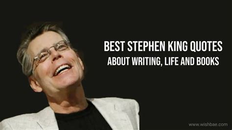 Best Stephen King Quotes About Writing Life And Books