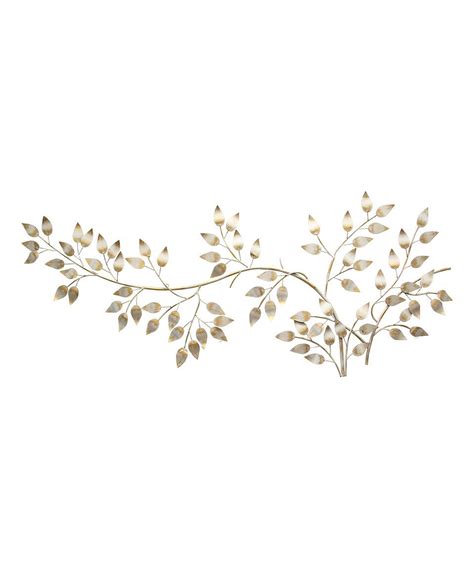Their deals are changing all the time with new sales coming and going each day. Look what I found on #zulily! Brushed Gold Flowing Leaves ...