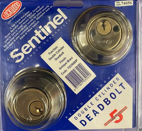 Homewatch Security Services Lockwood Sentinel Double Cylinder