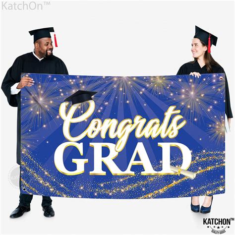 Buy Xtralarge Congrats Grad Banner 2022 72x44 Inch Graduation Banner