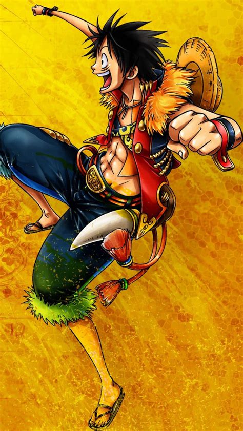 Cool Luffy One Piece Anime Lockscreen Iphone 5s Wallpapers
