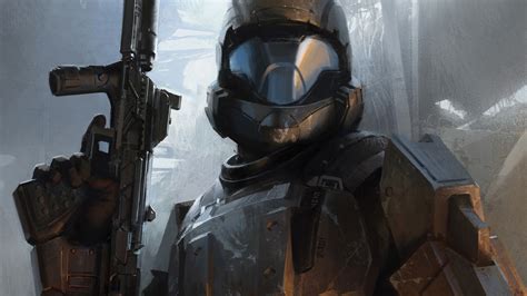 Video Game Characters Halo 3 ODST Video Game Art Halo Game