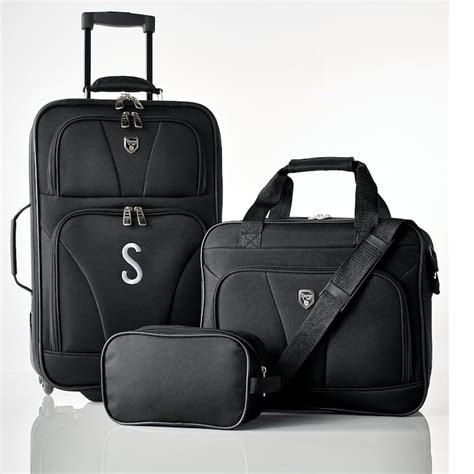 Travelers Club 3 Piece Eva Expandable Value Luggage Set Montgomery Ward