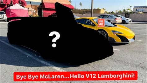 Dave Sells Mclaren For V12 Lamborghini Youtube